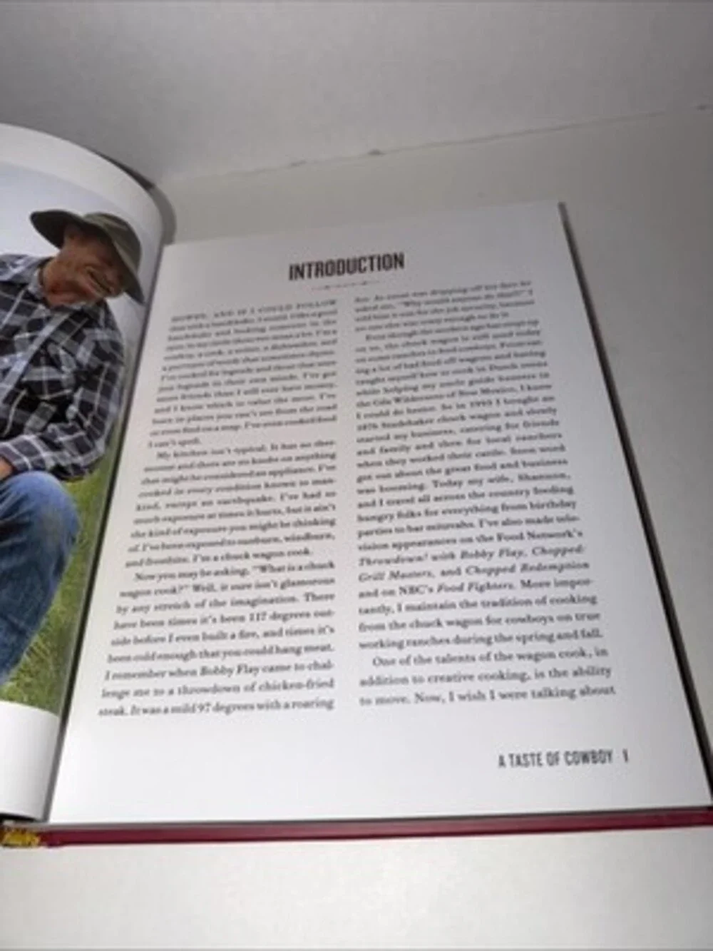 Signed A Taste of Cowboy: Ranch Recipes and Tales from the Trail by Kent Rollins